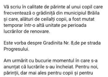 Grădinița Nr. 8, o investiție finalizată, dar copii ținuți pe loc. De ce Dragomire ? Copiii tăi au fost plimbați din grădiniță în grădiniță ? 25 Grădinița Nr. 8, o investiție finalizată, dar copii ținuți pe loc. De ce Dragomire ? Copiii tăi au fost plimbați din grădiniță în grădiniță ?