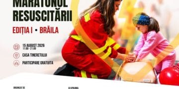 15 august 2026 la Casa Tineretului „Maratonul Resuscitării” – Ediția I, Brăila Interval orar: 11:00–21:00 1 15 august 2026 la Casa Tineretului „Maratonul Resuscitării” – Ediția I, Brăila Interval orar: 11:00–21:00