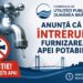 Atenție, brăileni! Se oprește apa vineri într-o zonă importantă din municipiul. Vezi perimetrul afectat