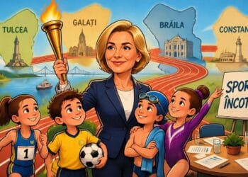 Monica Iagăr, fostă campioană la săritura în înălțime, unește Tulcea, Galați, Brăila și Constanța, pentru a salva sportul românesc aflat în derivă