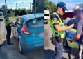 Acțiuni ale polițiștilor pentru reducerea riscului rutier