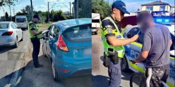 Acțiuni ale polițiștilor pentru reducerea riscului rutier